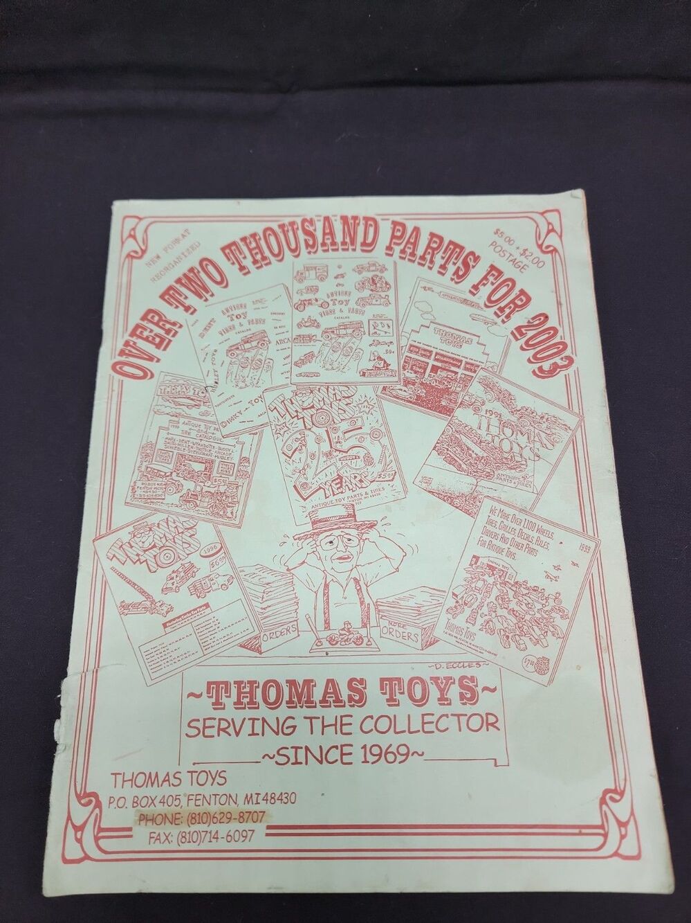 Vintage Thomas Toys Over 2000 Parts For Antique Toys Catalog Illustrated 2003